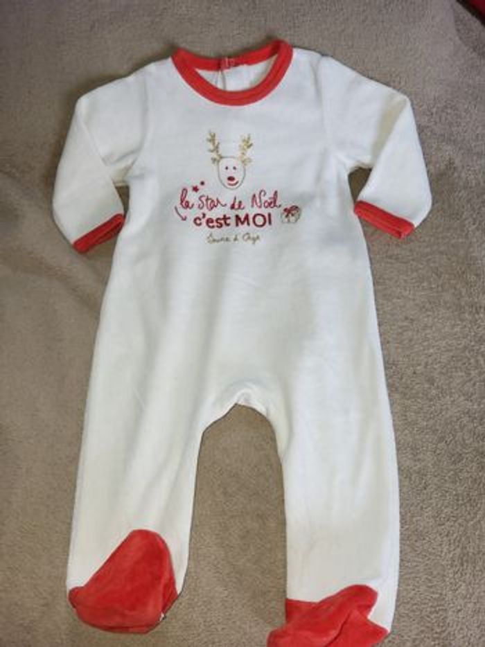 Pyjama Noël mixte 9 mois