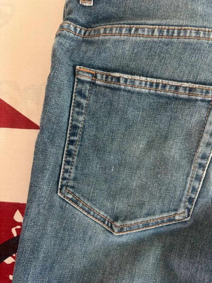 Jeans coupe slim Prada taille 38 bleu marine coupe slim - photo numéro 10