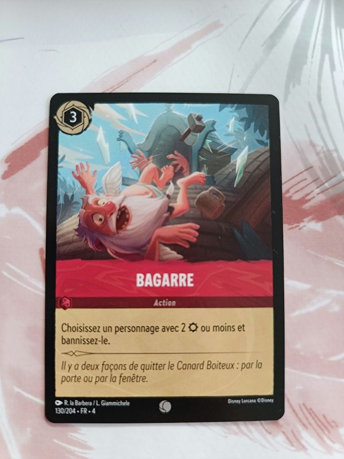 Carte Lorcana 130/204 chapitre 4