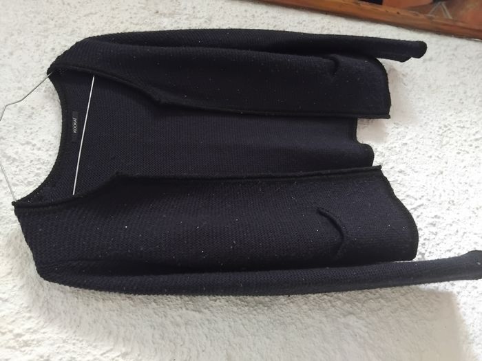 Veste paillètes noire - photo numéro 2