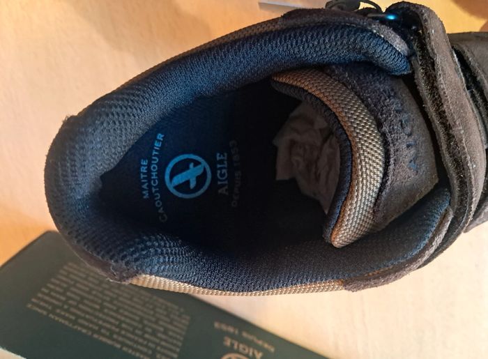 Aigle chaussures homme à scratch marché rando P.46 neuves - photo numéro 6