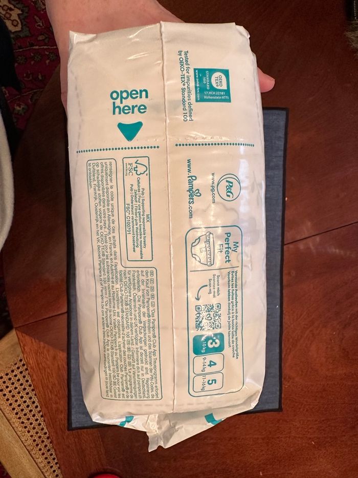 Couches Pampers Premium T3 - photo numéro 3