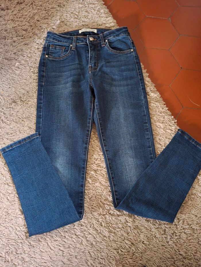 Jean femme slim taille 36 secret queen fashion jeans