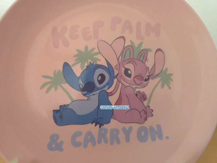 Assiette / Plate Disney Stitch & Angel 19cm - photo numéro 2