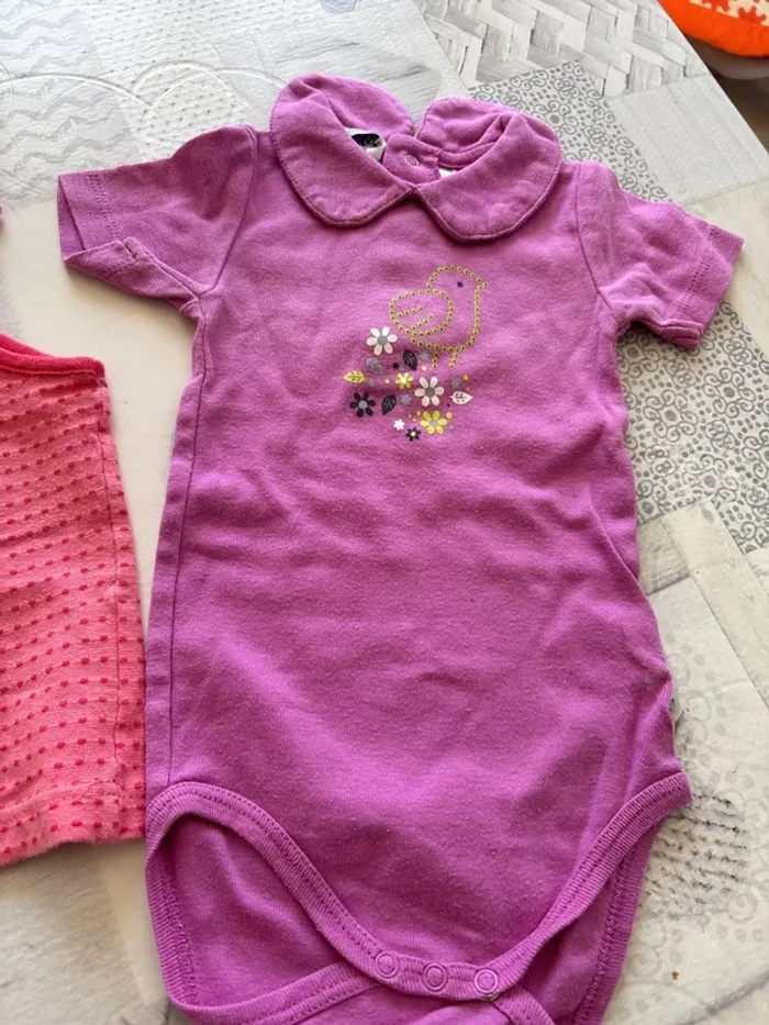 Lot 12 mois fille tee-shirts - photo numéro 4