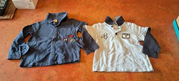 Lot polo garçon 1an
