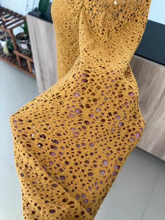 Robe moutarde taille 1 / S/ 36 - photo numéro 7
