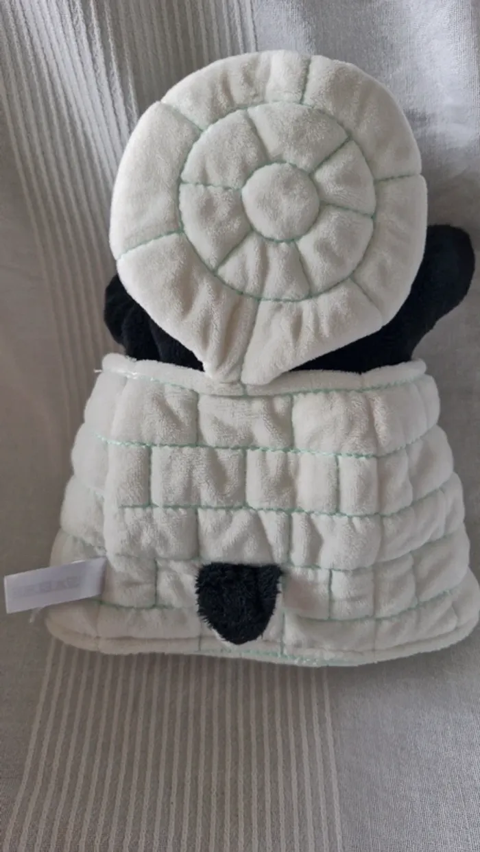 Doudou marionnette  cache cache Pingouin Kaloo - photo numéro 4