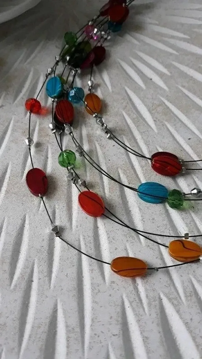 collier multicolore - photo numéro 3