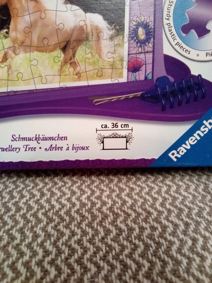 Arbre à bijoux "cheval"/ puzzle 3D - Ravensburger - photo numéro 12