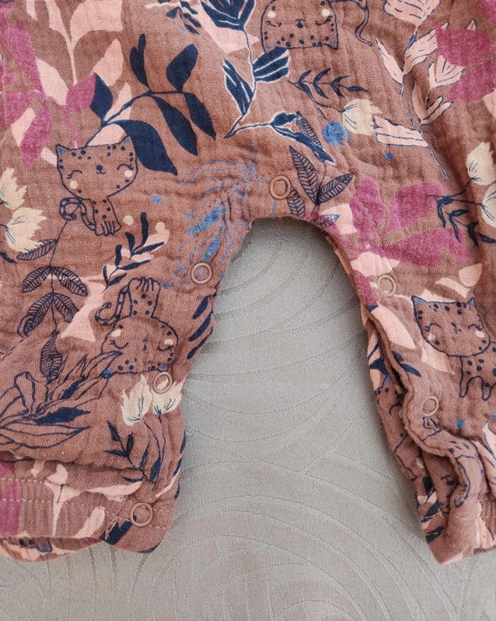 Lot de 2 salopettes 6 mois - photo numéro 4