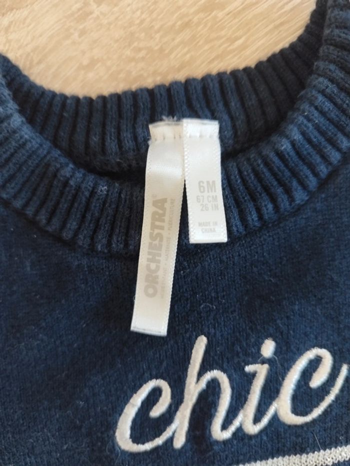 Robe pull fille 6 mois - photo numéro 2