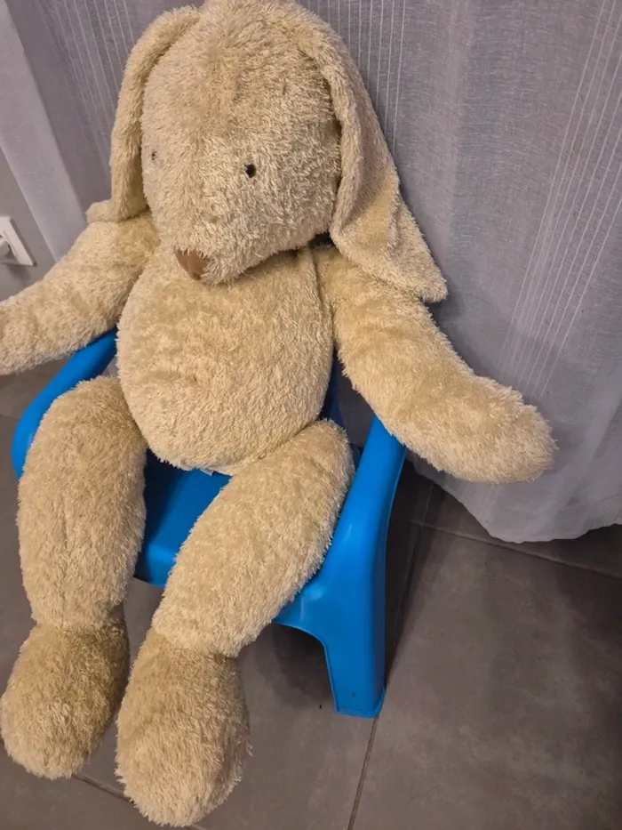 Grande Peluche Lapin - 93cm - photo numéro 3