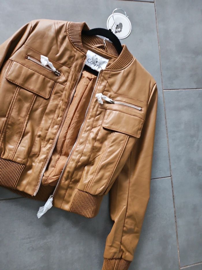 Veste similicuir - photo numéro 4