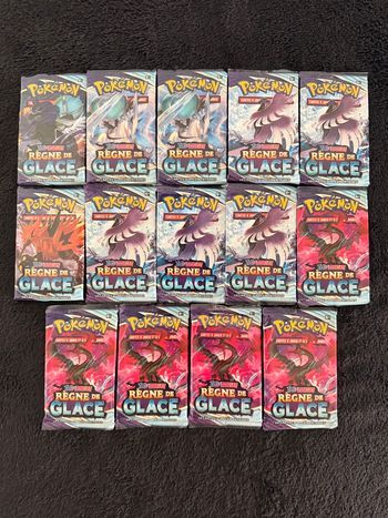 Boosters Pokemon EB06 Règne de Glace – Épée & Bouclier Scellés Non pesés Issus de coffrets