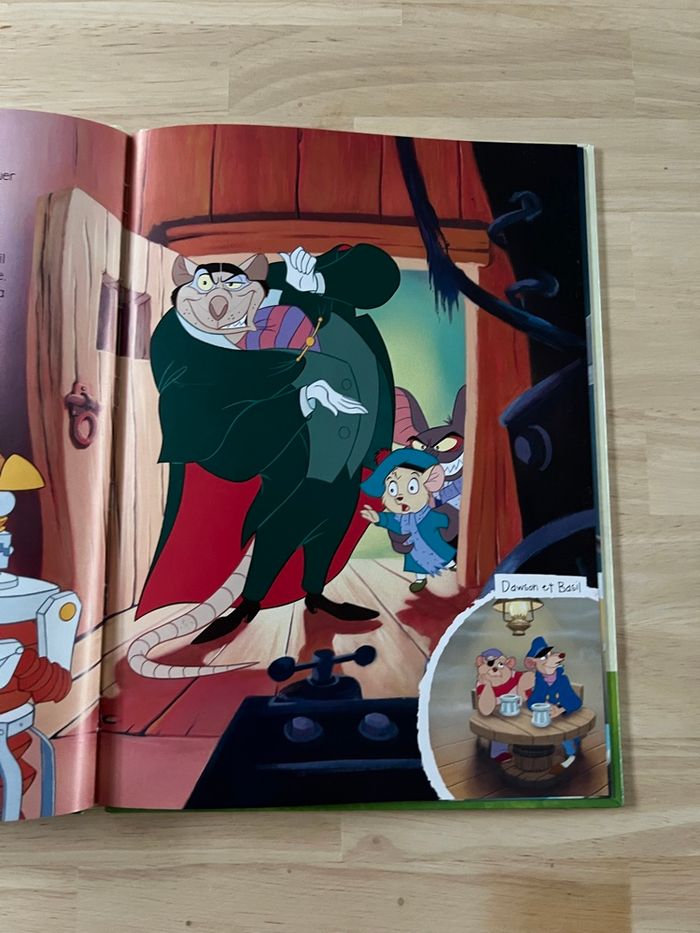 Livre Disney Audiocontes Magiques n°48 – Basil, Détective Privé – Bon État (Sans Figurines) - photo numéro 6