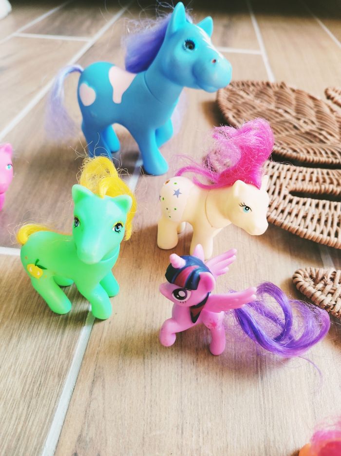🦄Lot de 7 poneys my little pony - mon petit poney et bootleg - photo numéro 2