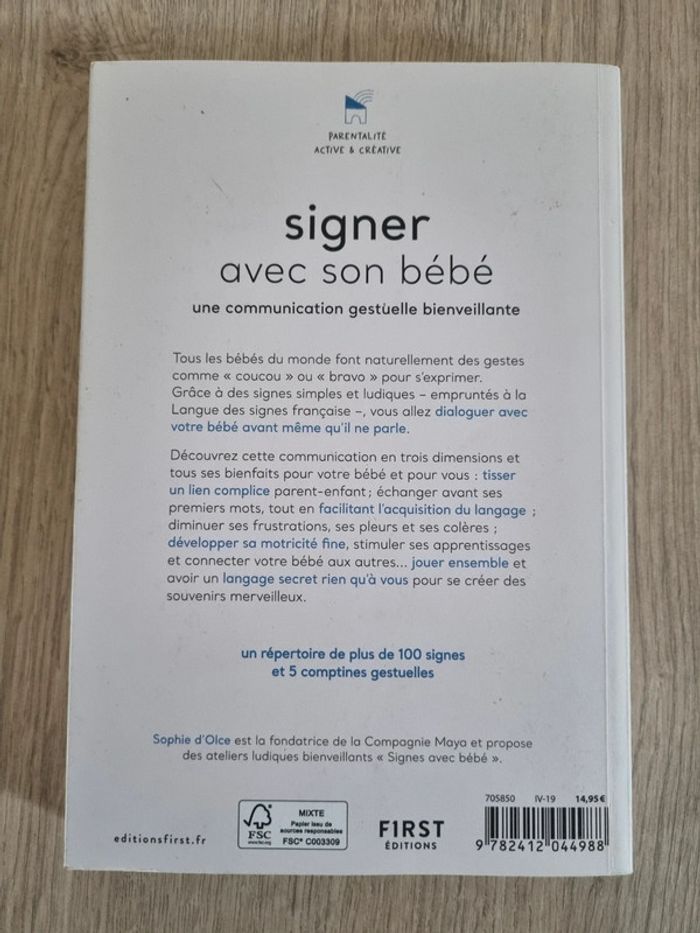 Livre Signer avec son bébé - photo numéro 2