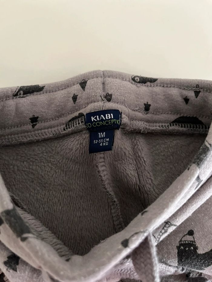 Pantalon chaud bébé garçon t 1 mois - photo numéro 2