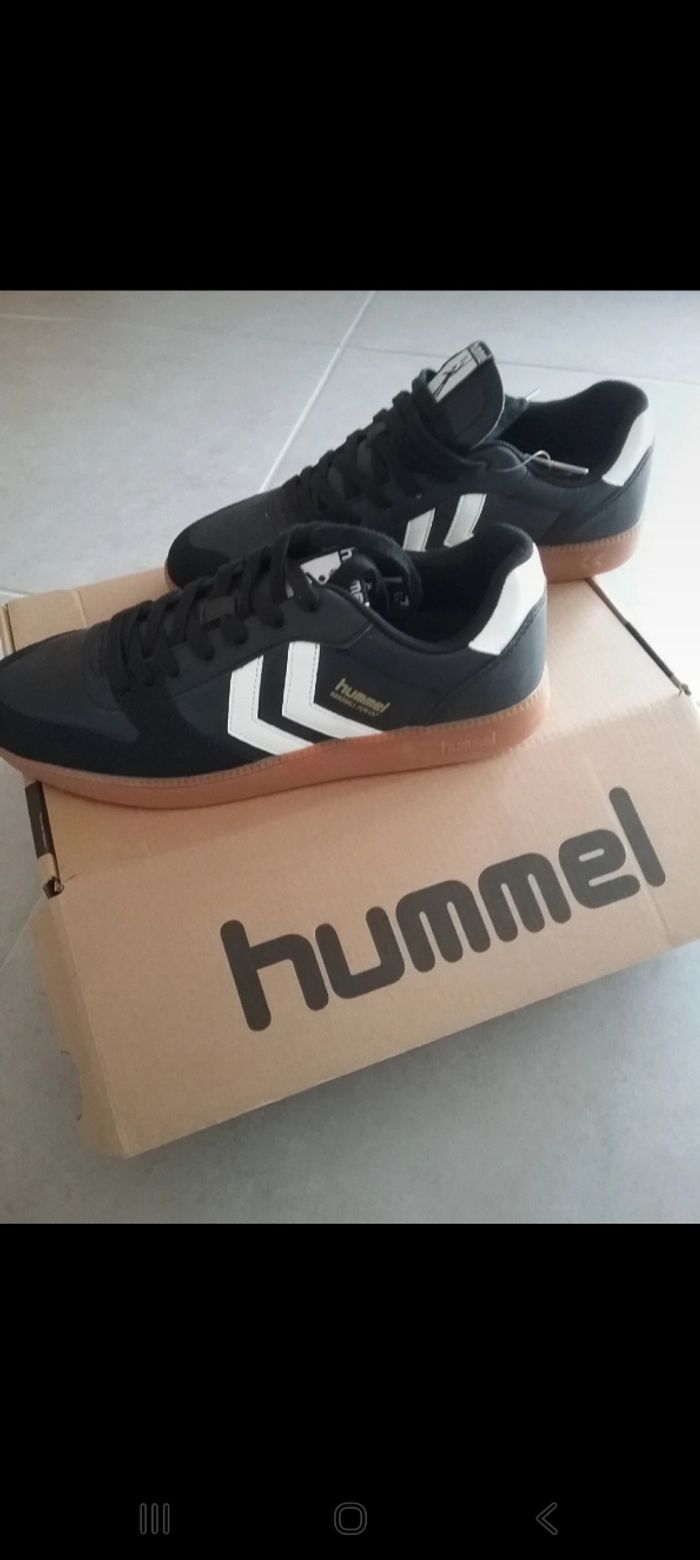 Baskets noires Hummel 41 homme - photo numéro 2