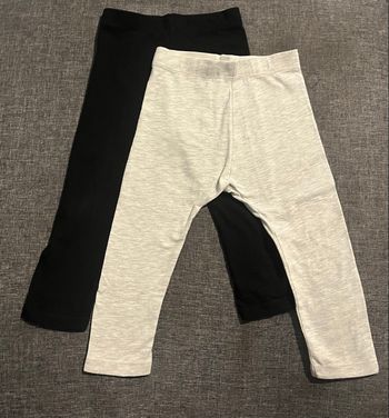NEUF - Lot 2 pantalons leggings Kiabi 2 ans
