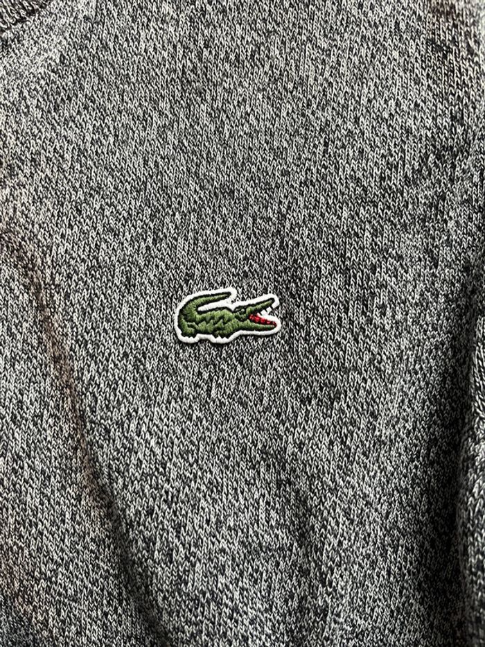 Pull gris Lacoste - photo numéro 4