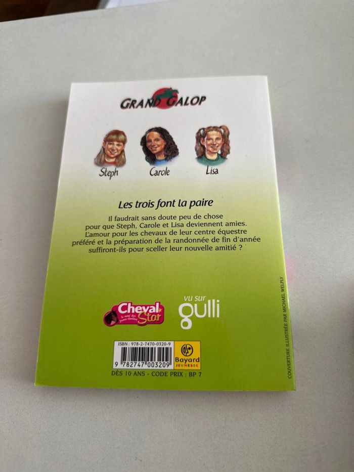 Grand galop - Les trois font la paire - photo numéro 3