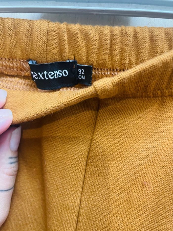 Pantalon type jogging bébé garçon 92 cm camel - doux et chaud - photo numéro 4