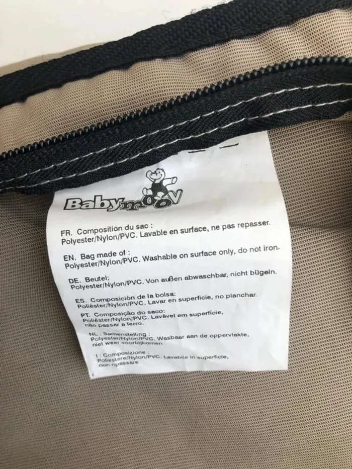 BabyMoov baby organizer bag sac organiseur pour bébé maternité gris beige - photo numéro 11