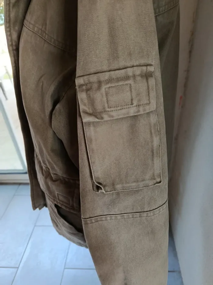 Manteau épais beige homme Taille S Marque Celio - photo numéro 4