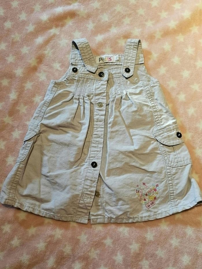 Robe-salopette été 6 mois