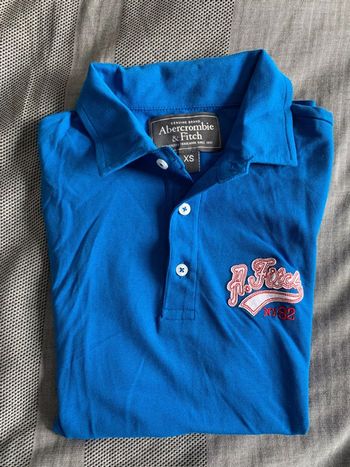 Polo bleu Abercrombie & Fitch XS