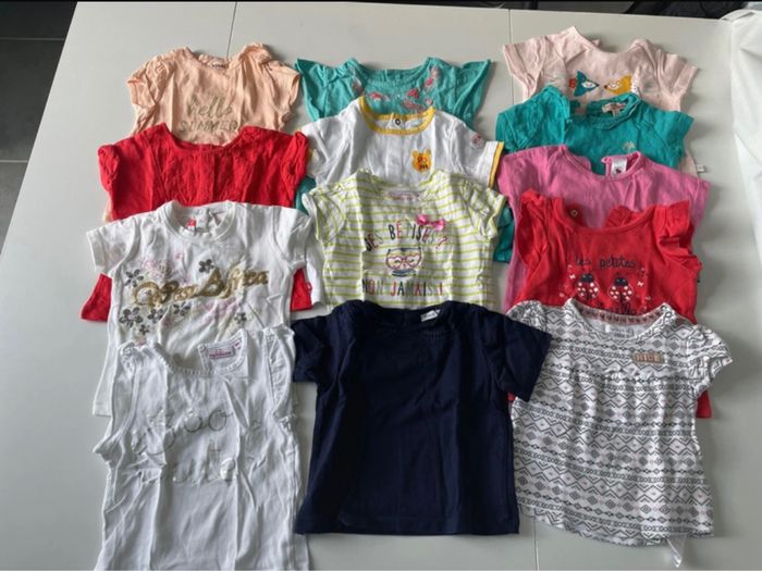 Lot T-shirt manches courtes