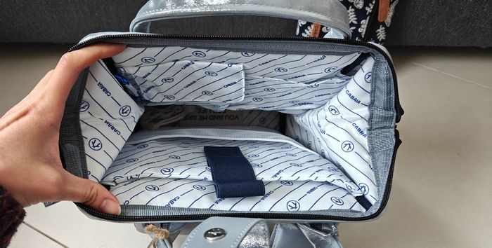 Sac à dos cabaïa S bleu clair métallisé fiji - photo numéro 4