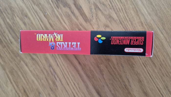 Jeu Tetris & Dr.X Mario Super nintendo Snes Super classic Complet Fah Quasi Neuf - photo numéro 2