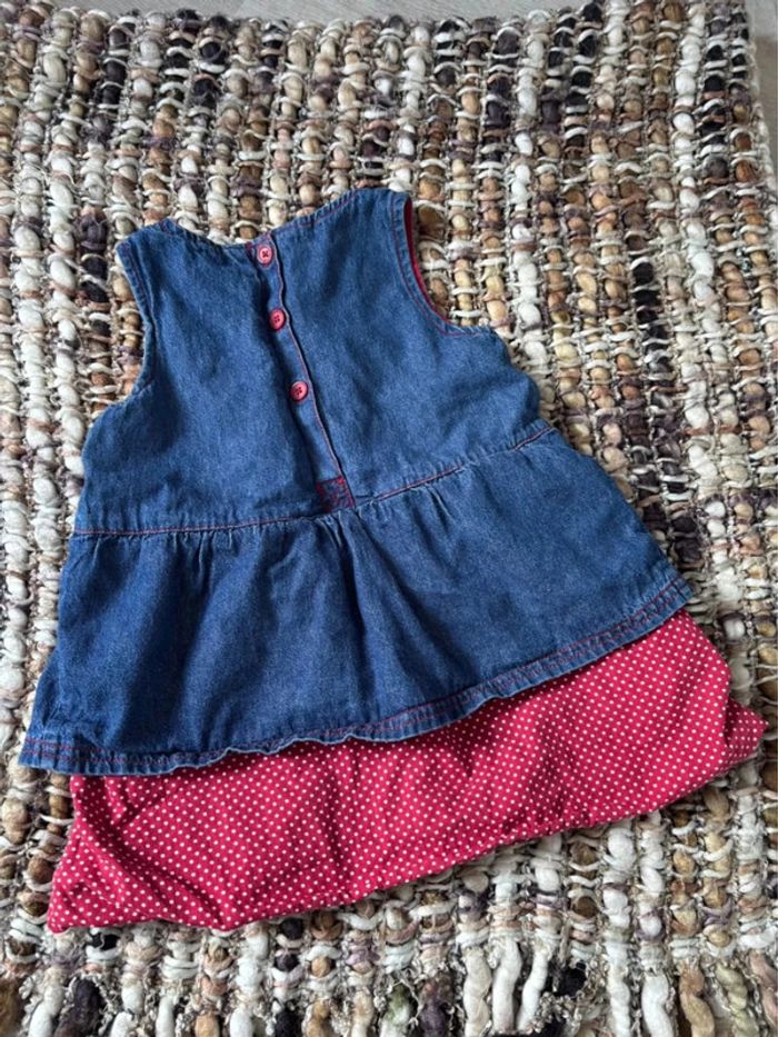 Robe en jean bébé 18 mois - photo numéro 5
