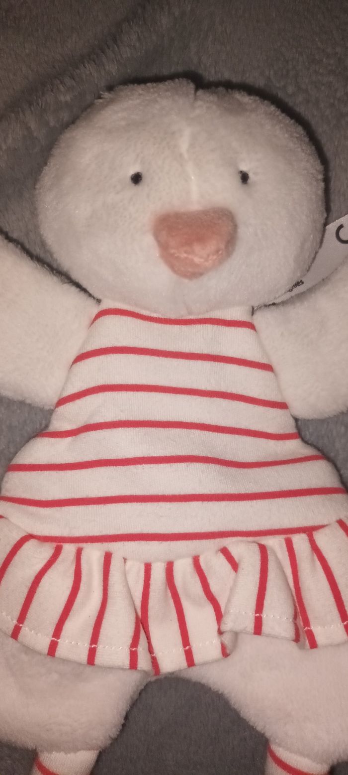 Doudou Oiseau plat tape à l'œil - photo numéro 4