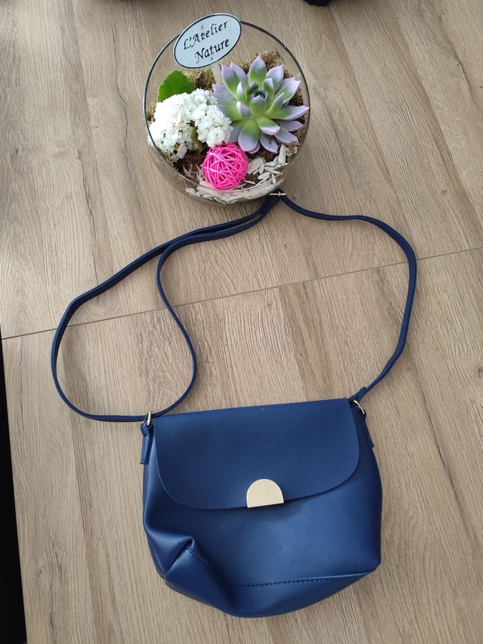Sac à main bleu