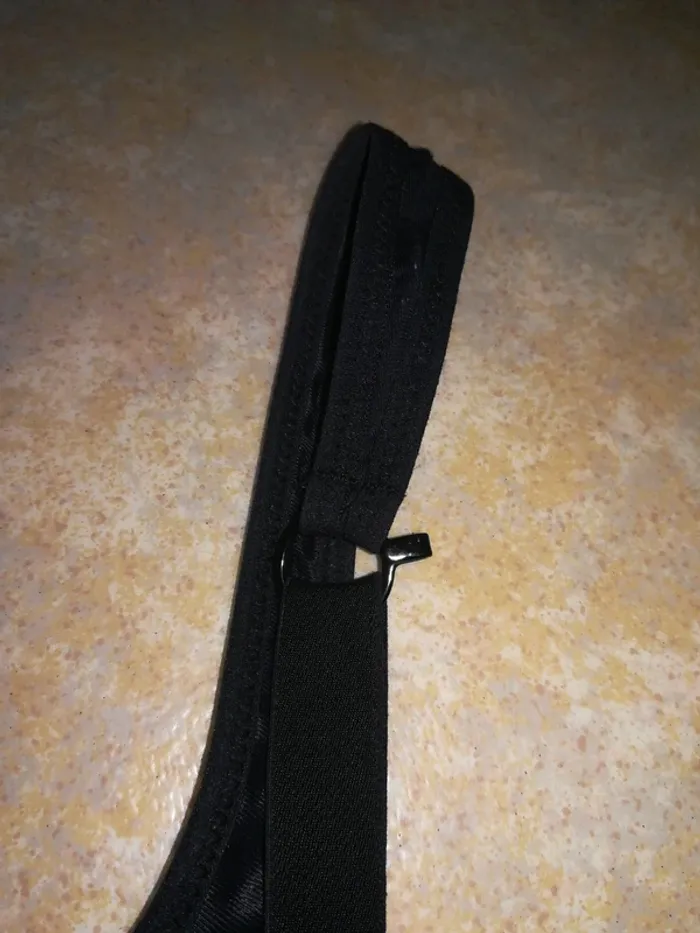Brassière de sport noire, 90b, Tex - photo numéro 6