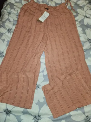 Pantalon en gaze de coton neuf