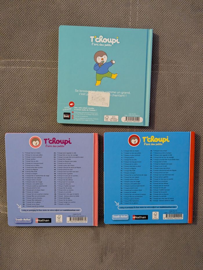 Lot de 3  livres T'choupi - photo numéro 3