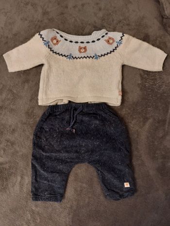 Ensemble chaud Cadet Rousselle 3 mois