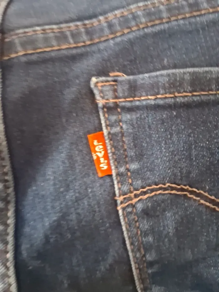 Jeans super skinny taille 14 ans levis - photo numéro 4