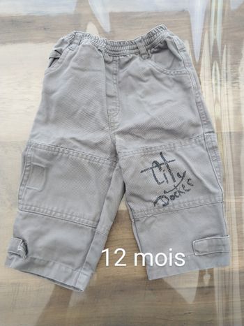 Pantalon 12 mois