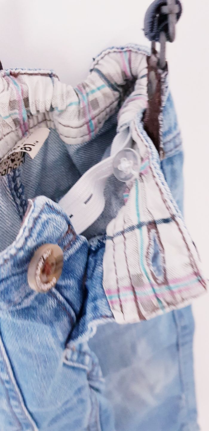 💙 Jean slim à bretelle amovible - Tape à l'œil - 18 mois 💙 - photo numéro 5