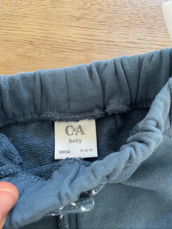 Ensemble bleu C&A 9-12mois - photo numéro 3