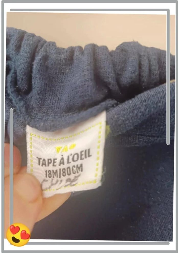 Sarouel bleu TAO 18 mois - photo numéro 3