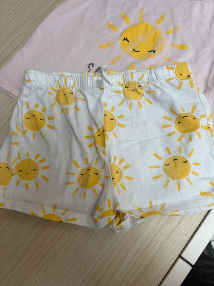 Pyjama short H&M taille 98cm - photo numéro 3