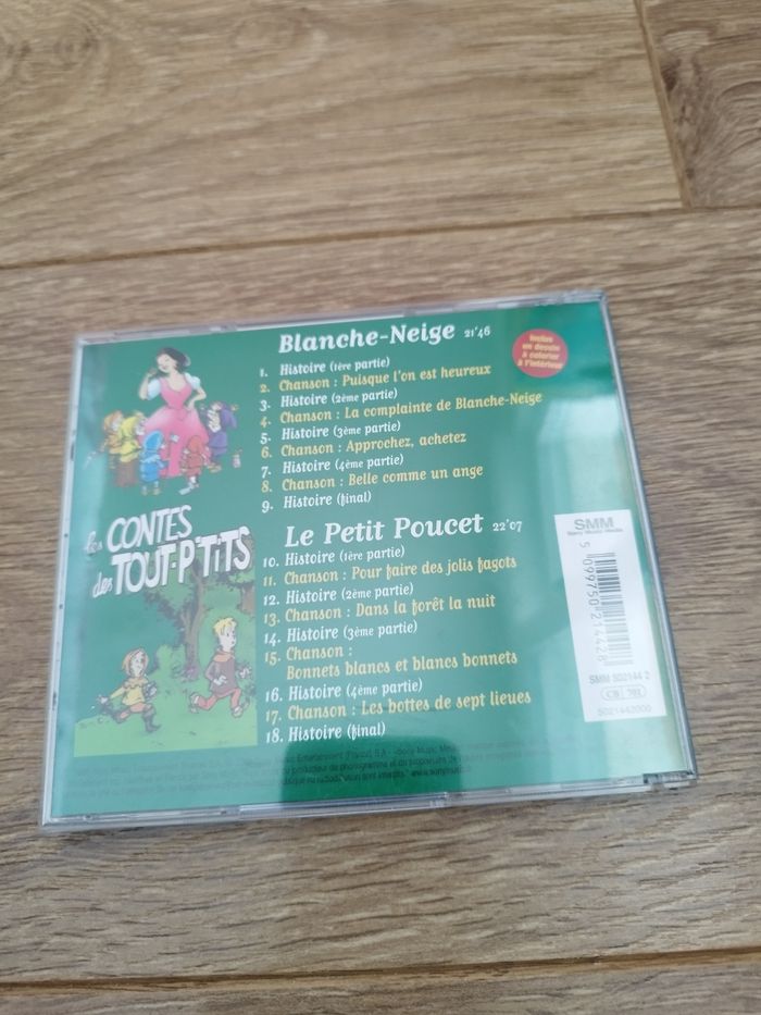 CD "Les contes des tout p'tits"
