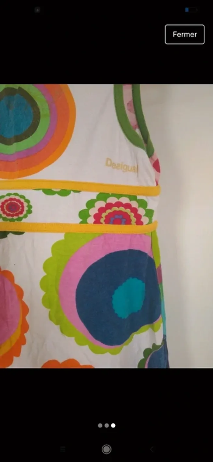 Robe Desigual filles 10 ans - photo numéro 3